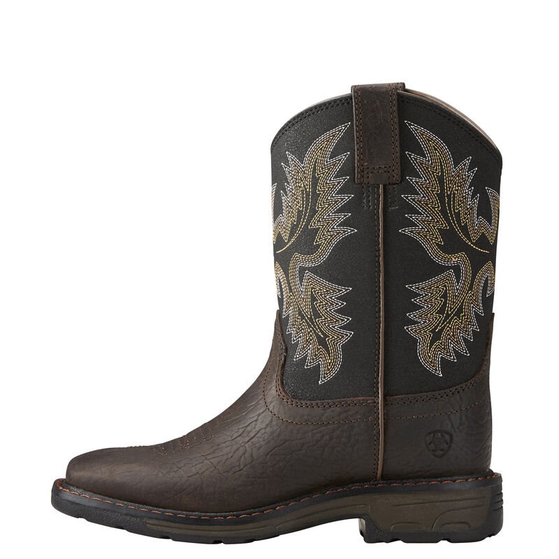 Ariat WorkHog Kahverengi Western Csizma Çocuk (27471-056)